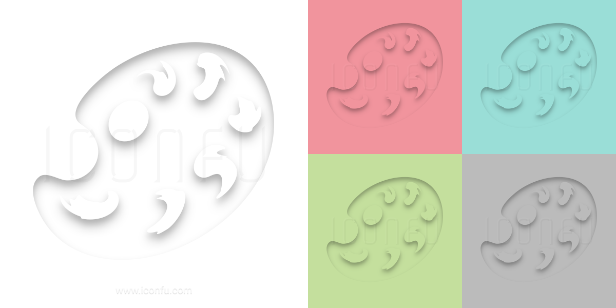 1200x600 Painters Palette Icon