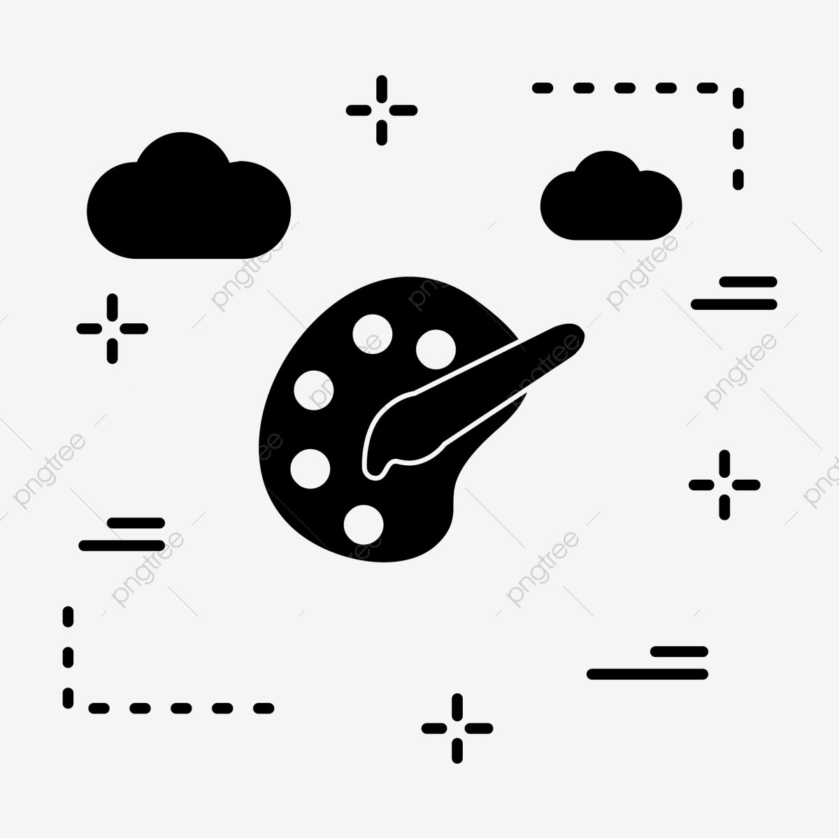 1200x1198 Vector Color Palette Icon, Color, Color Palette, Creativity Png