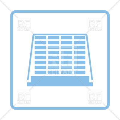 400x400 Blue Frame Design Of Icon Of Construction Pallet Vector Image