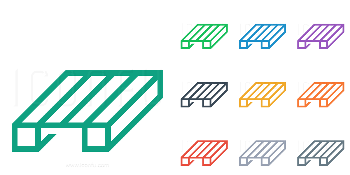 1200x600 Wooden Pallet Icon
