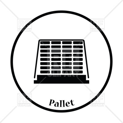 400x400 Icon Of Construction Pallet Vector Image Of Icons And Emblems