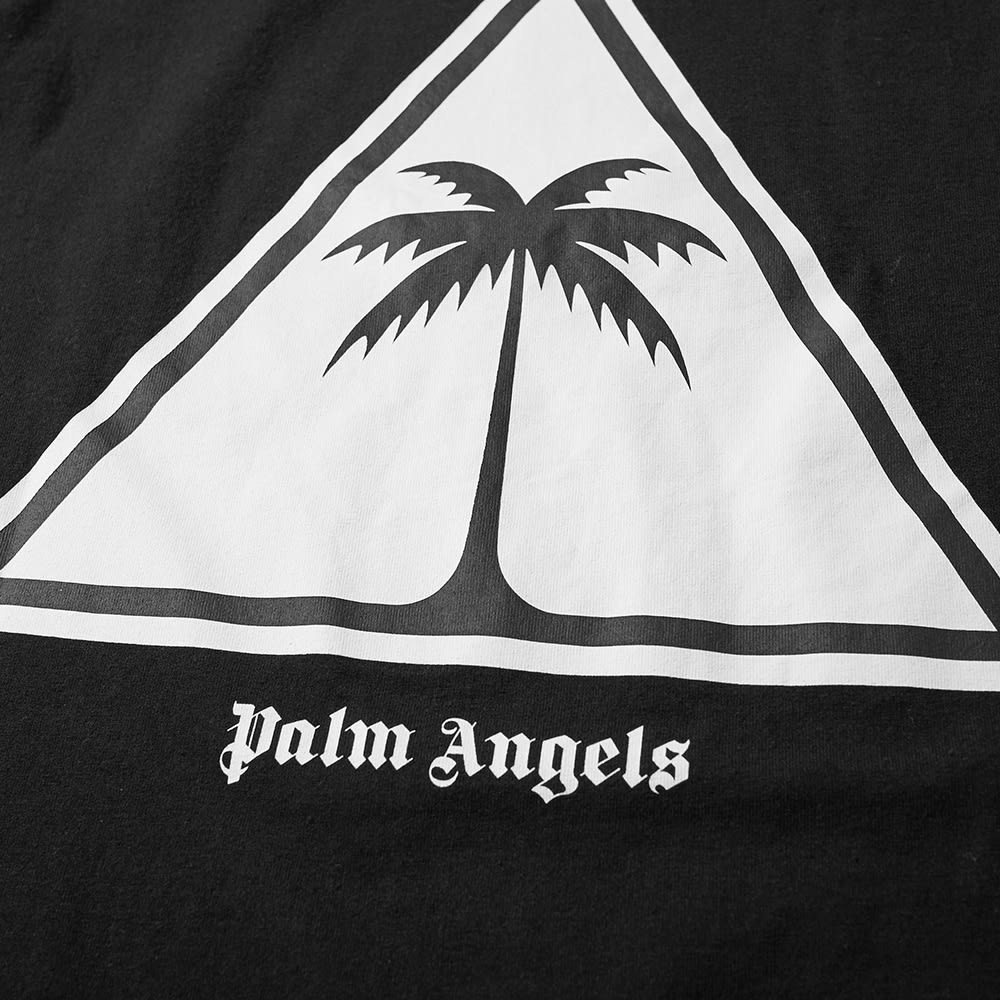 1000x1000 Palm Angels Palm Icon Tee Black White End