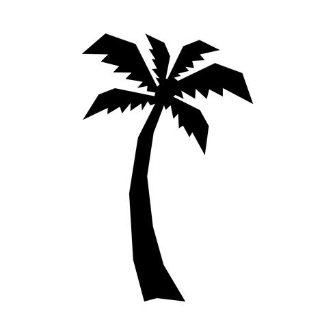 490x490 Palm Tree Vector Icon