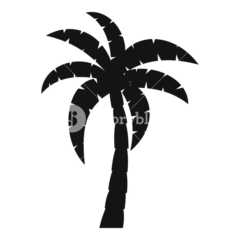 1000x1000 Palm Icon Simple Illustration Of Palm Vector Icon For Web Royalty