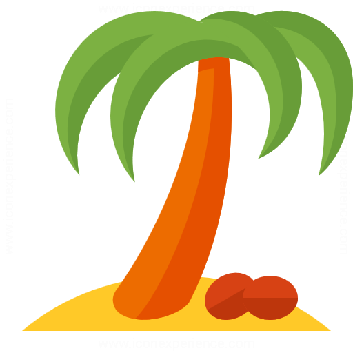 512x512 Iconexperience G Collection Palm Tree Icon