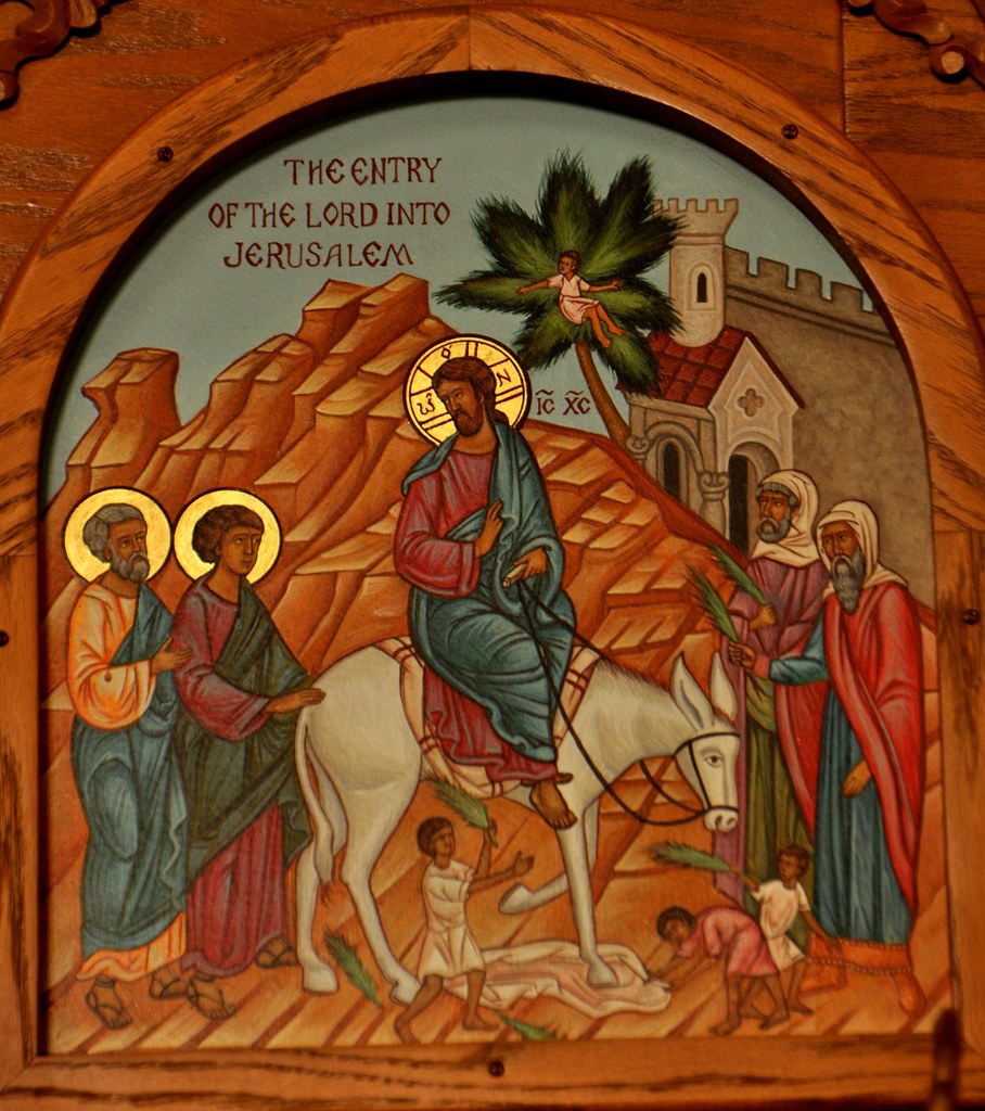 908x1024 Palm Sunday Icon Entry Into Jerusalem Ted