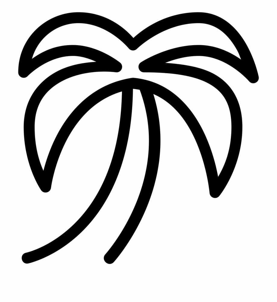 920x1003 Palm Tree Icon