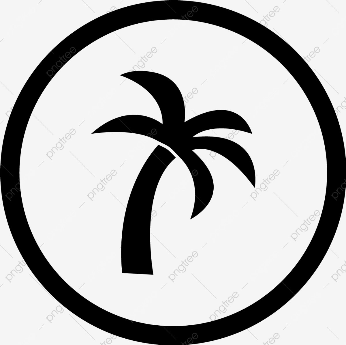 1200x1195 Vector Palm Tree Icon, Island, Palm, Tree Png And Vector