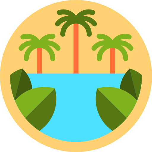 512x512 Nature, Landscape, Jungle, Palm Tree Icon