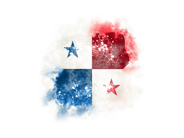 640x480 Square Grunge Flag Illustration Of Flag Of Panama