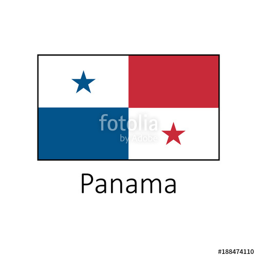 500x500 Flag Of Panama With Name Icon Official Colors And Proportion