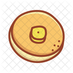 256x256 Pancake Icon Of Doodle Style