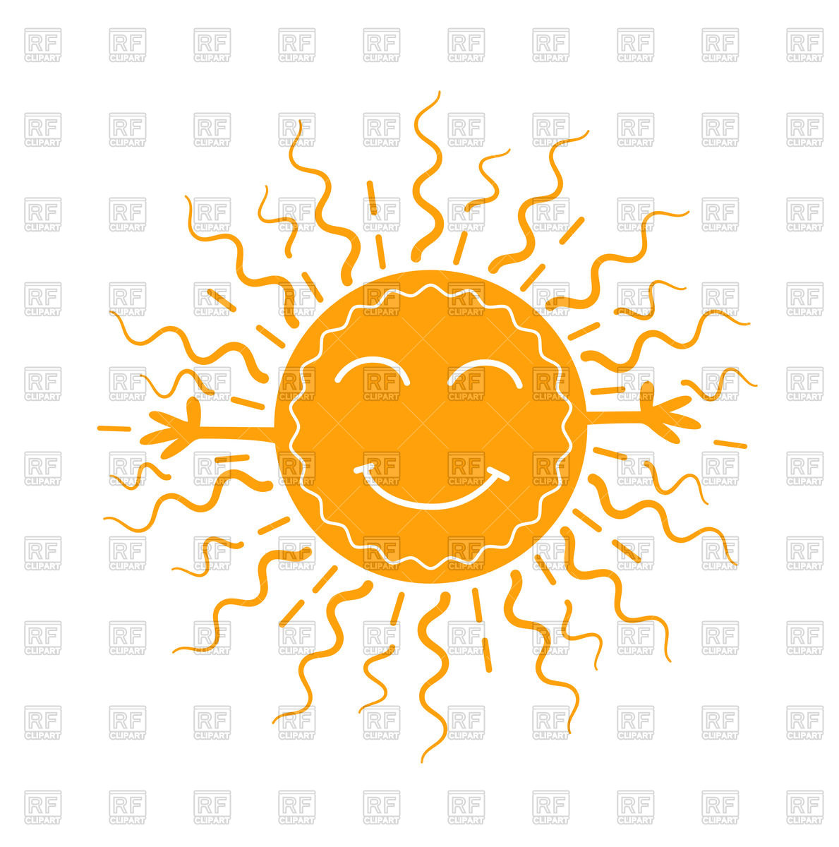 1189x1200 Pancake As Sun Icon In Linear Style Vector Image Of Icons
