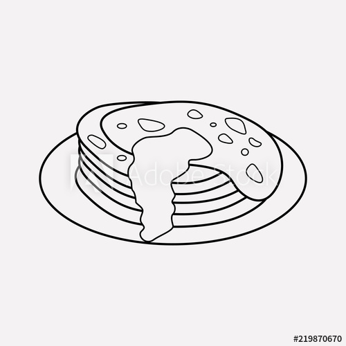 Pancake Icon at Vectorified.com | Collection of Pancake Icon free for ...