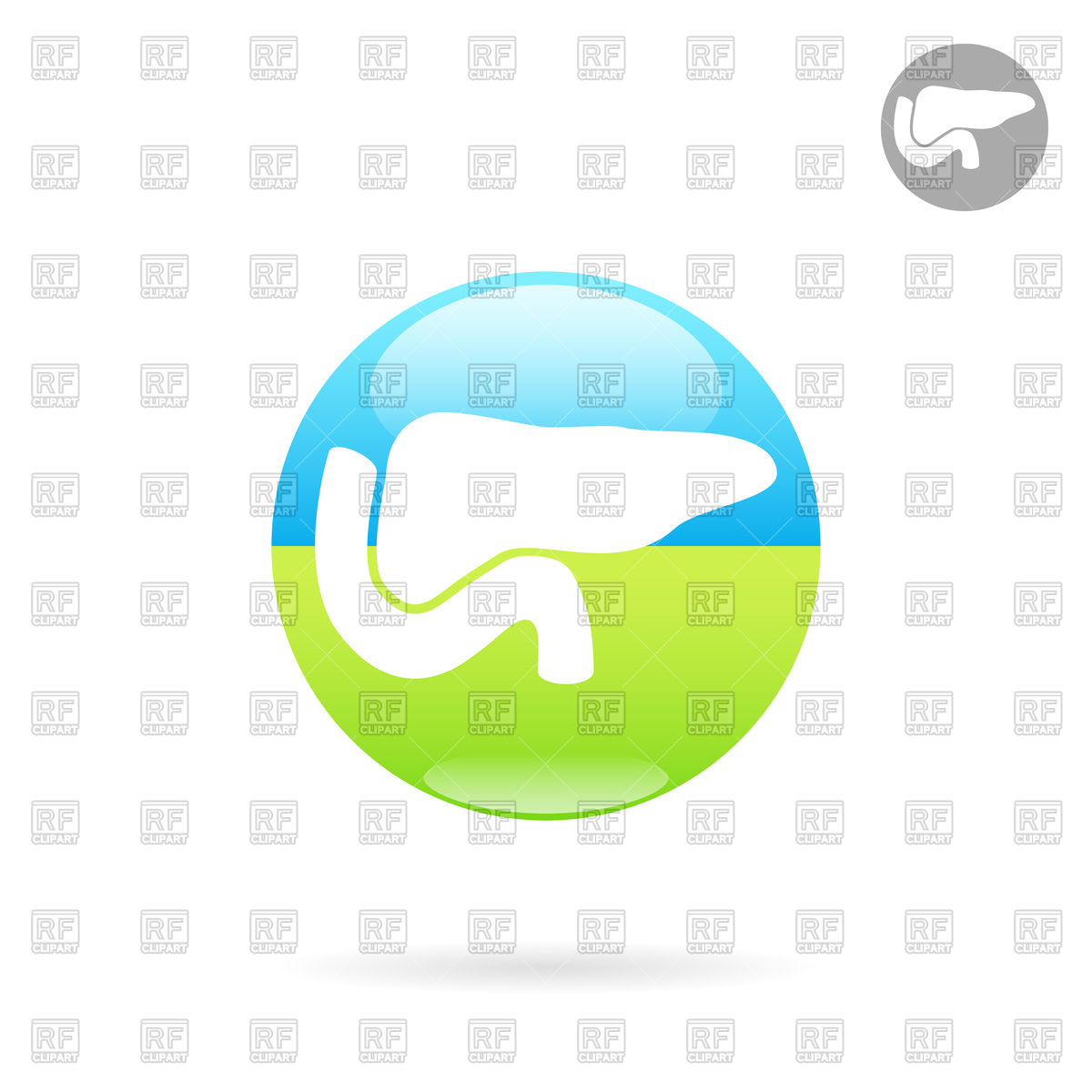 1200x1200 Pancreas Medical Icon Vector Image Of Icons And Emblems