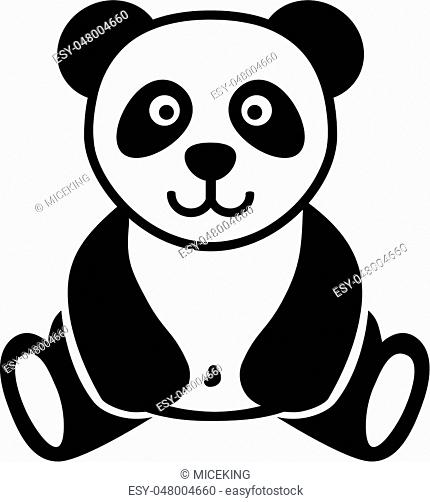 430x502 Panda Bear Icon Stock Photos And Images Age Fotostock