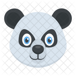 256x256 Polar Bear Icon Of Flat Style