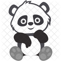 Panda Icon at Vectorified.com | Collection of Panda Icon free for ...