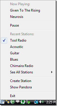 199x367 Pandora's New Streaming Audio Desktop Application