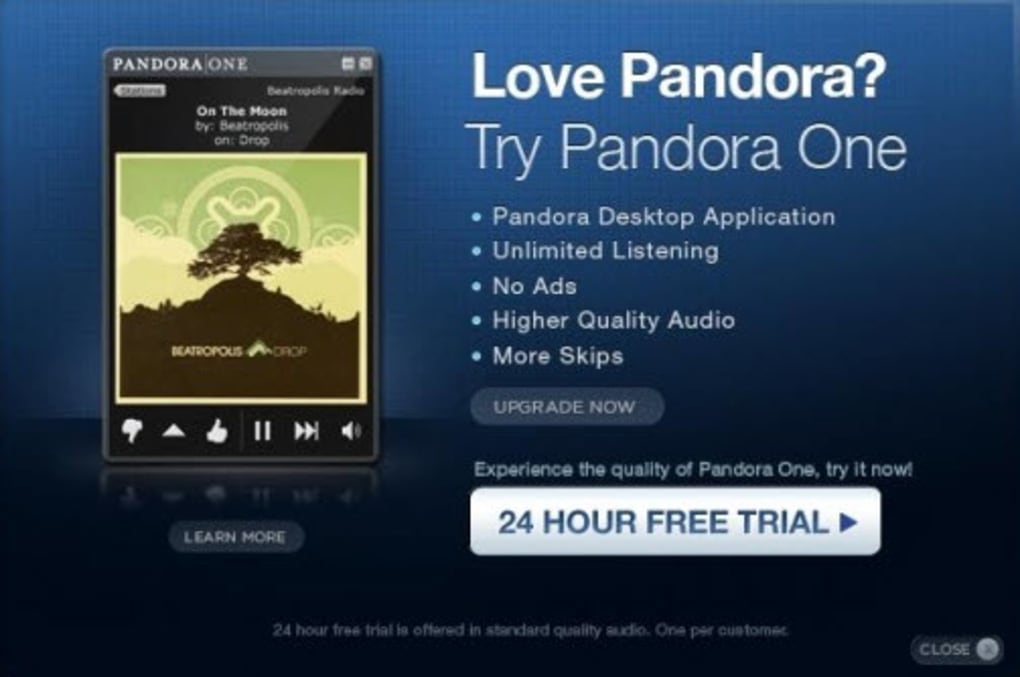 1020x677 Pandora One Desktop App