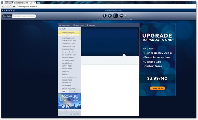 640x389 Rock Out In Chrome With The Pandora Extension