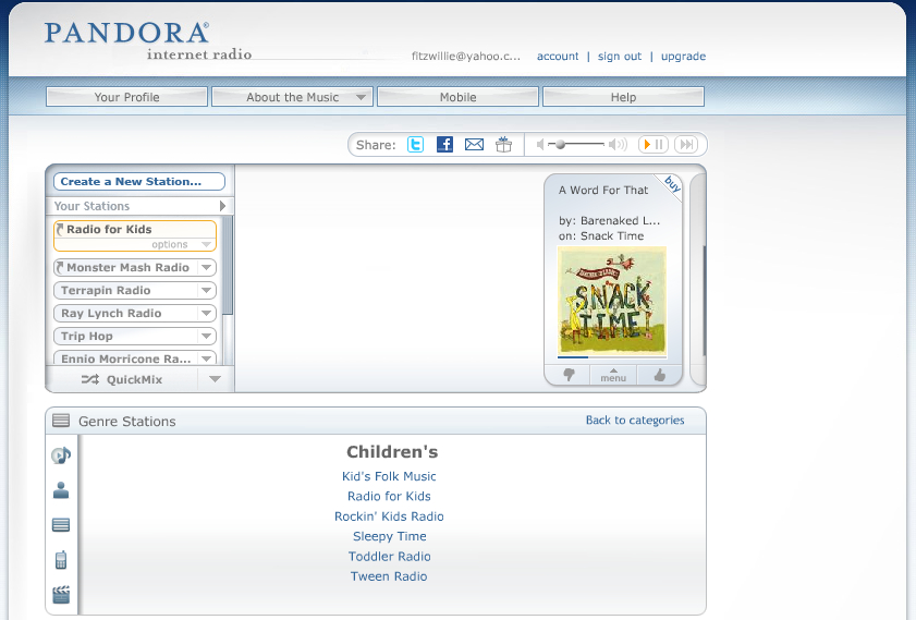 841x569 Pandora Delivers Internet Radio For Kids Wired