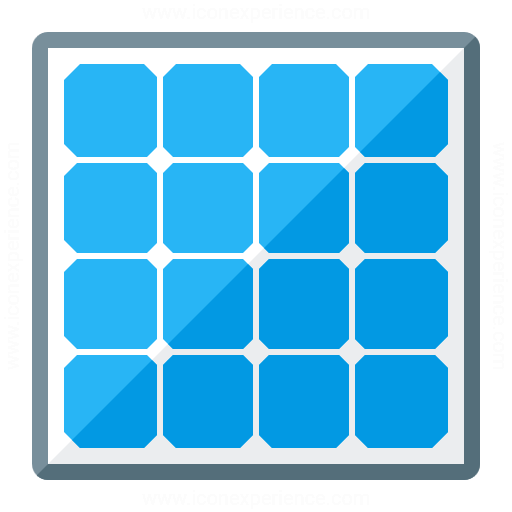 512x512 Iconexperience G Collection Solar Panel Icon