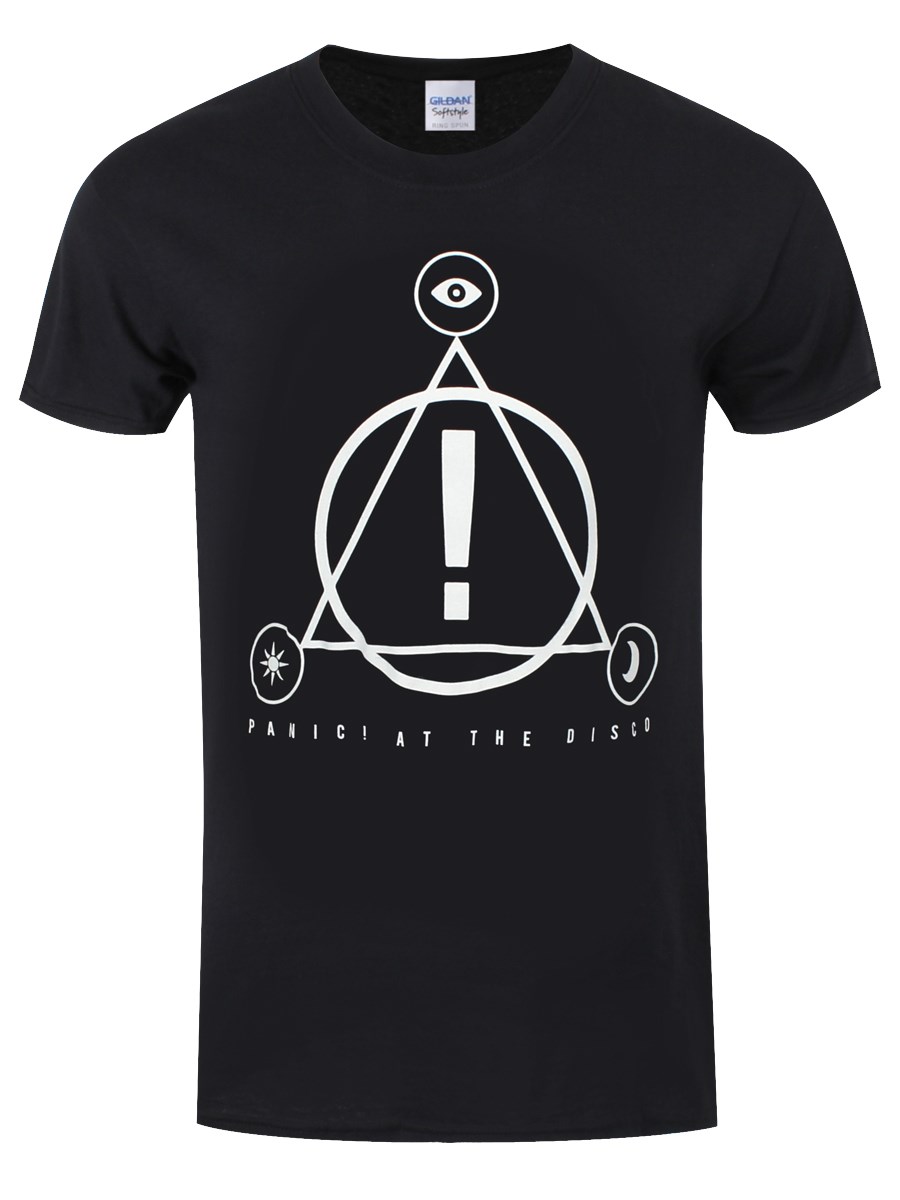 Panic! At The Disco Icons Men's Black T Shirt 900x1200 Panic! At The Disco Icons Men's Black T Shirt