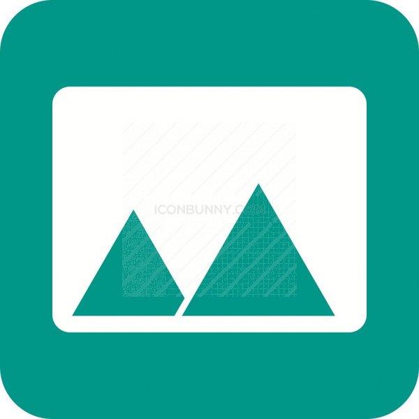 600x600 Panorama Flat Round Corner Icon