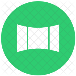 256x256 Panorama Icon Of Flat Style