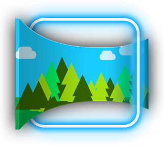 323x288 Panorama Library Icon