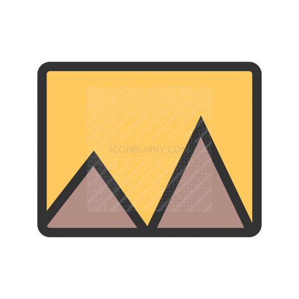 600x600 Panorama Line Filled Icon