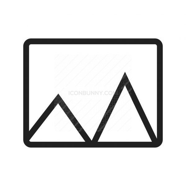 600x600 Panorama Line Icon