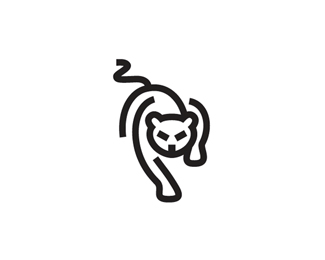 325x260 Panther Icon With Superb Line Work