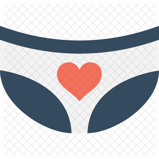 512x512 Panty Icon Of Flat Style
