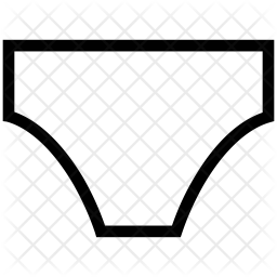 256x256 Panty Icon Of Line Style