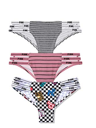 334x445 Victoria's Secret Logo Pink Pack Bundle Cheekster Panty