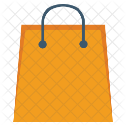 256x256 Paperbag Icon Of Flat Style
