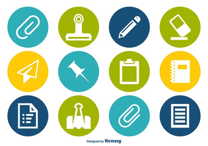 700x490 Paper Icons Free Vector Art