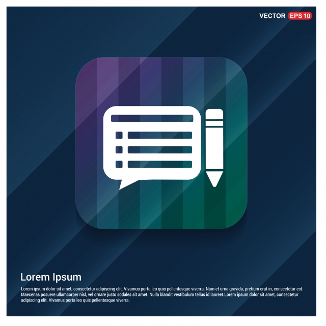 640x640 Pencil Paper Icon, Abstract, Button, Concept Png And Vector