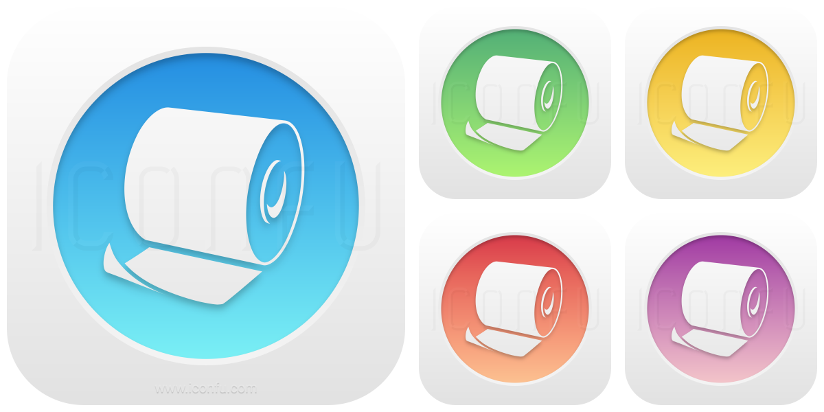 1200x600 Toilet Paper Icon