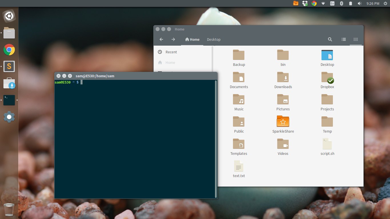 Gorgeous Paper Theme And Icon Pack Available For Ubuntu 1366x768 Gorgeous Paper Theme And Icon Pack Available For Ubuntu