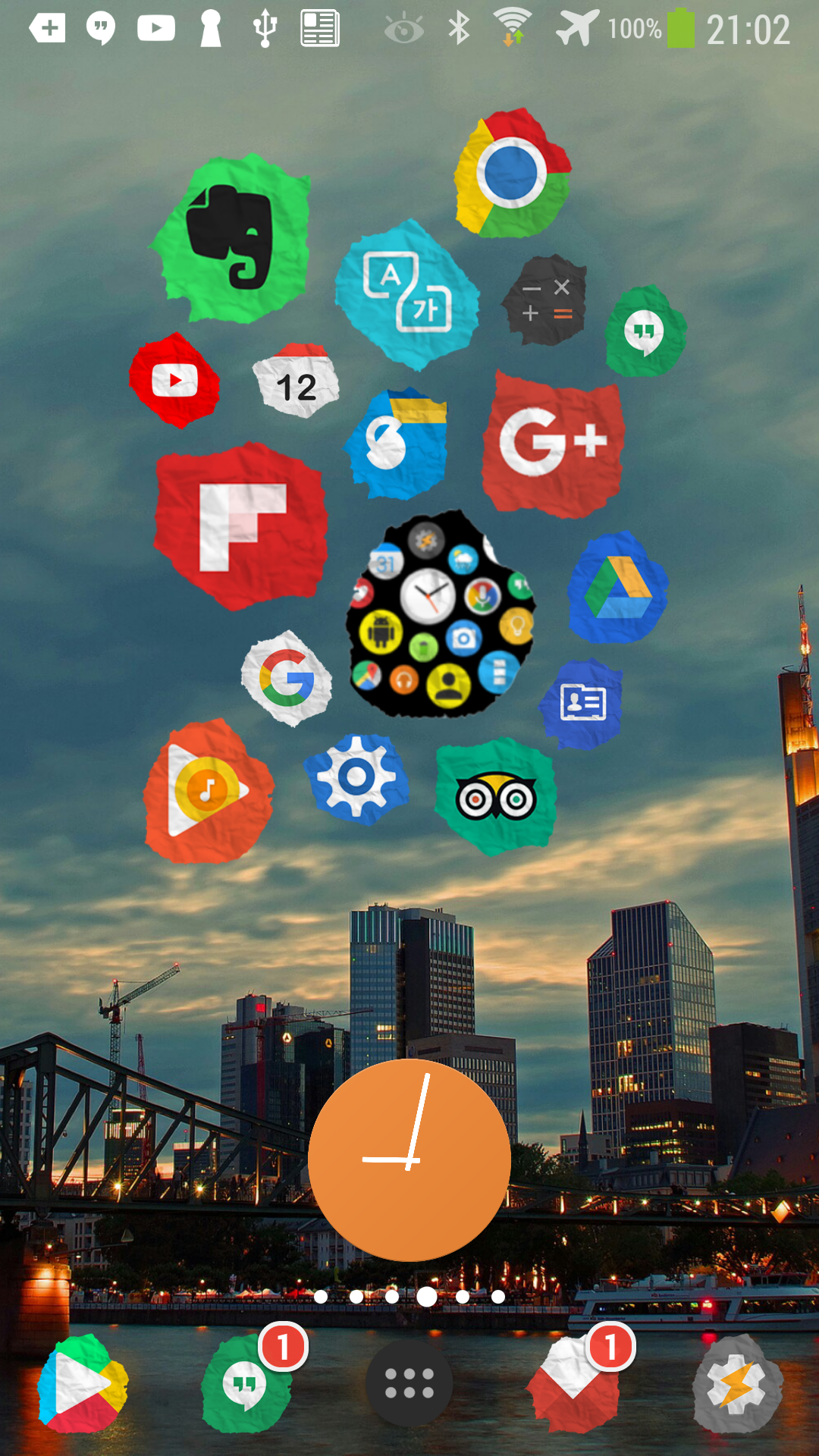 Paper Icon Pack Bubble Cloud Widgets + Wear Os Launcher Watch Face 1080x1920 Paper Icon Pack Bubble Cloud Widgets + Wear Os Launcher Watch Face
