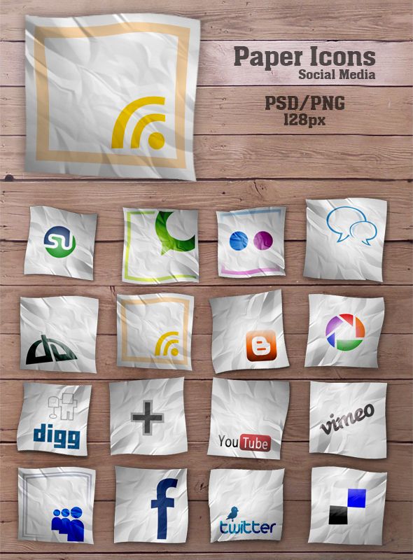 Paper Icon Pack Pc Visual Ideas Social Media Icons, Social 590x800 Paper Icon Pack Pc Visual Ideas Social Media Icons, Social