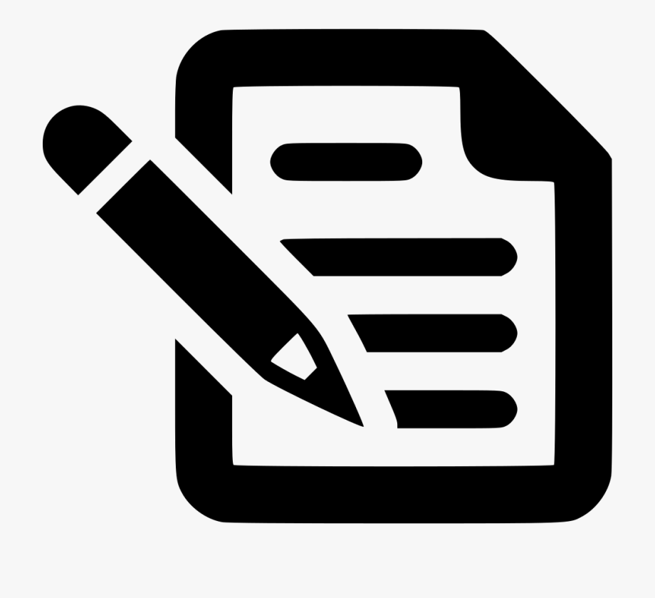 920x839 Pencil And Paper Png