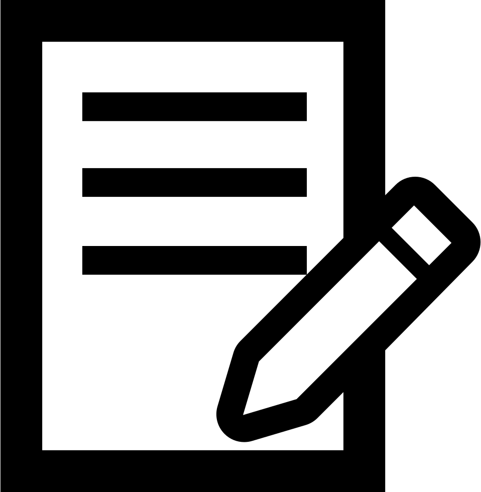 958x980 Pencil Writing On A Paper Png Icon Free Download