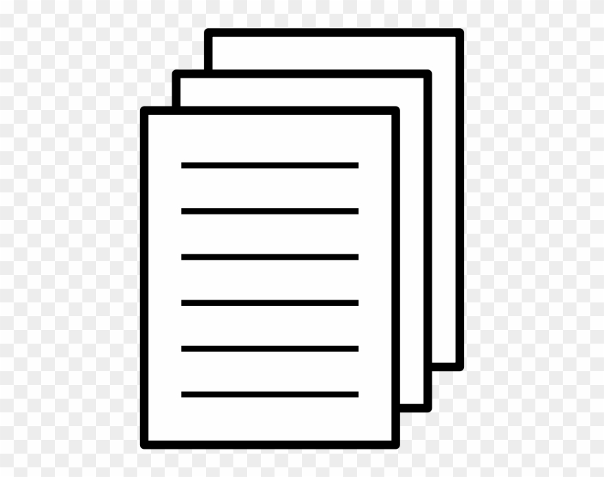 880x694 Paper Icon Clip Art Download