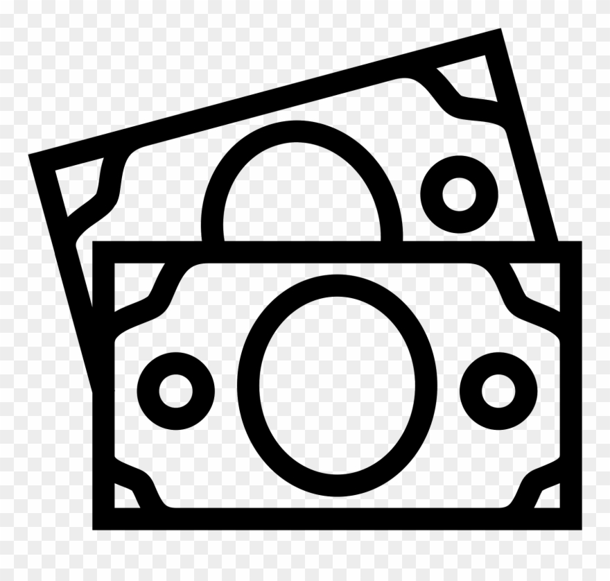 880x838 Paper Money Icon Clipart