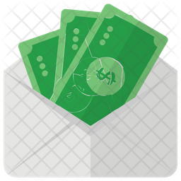 256x256 Paper Money Icon Of Flat Style