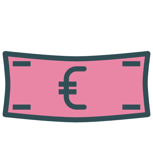 512x512 Euro, Paper, Money Icon Free Of Swift Icons